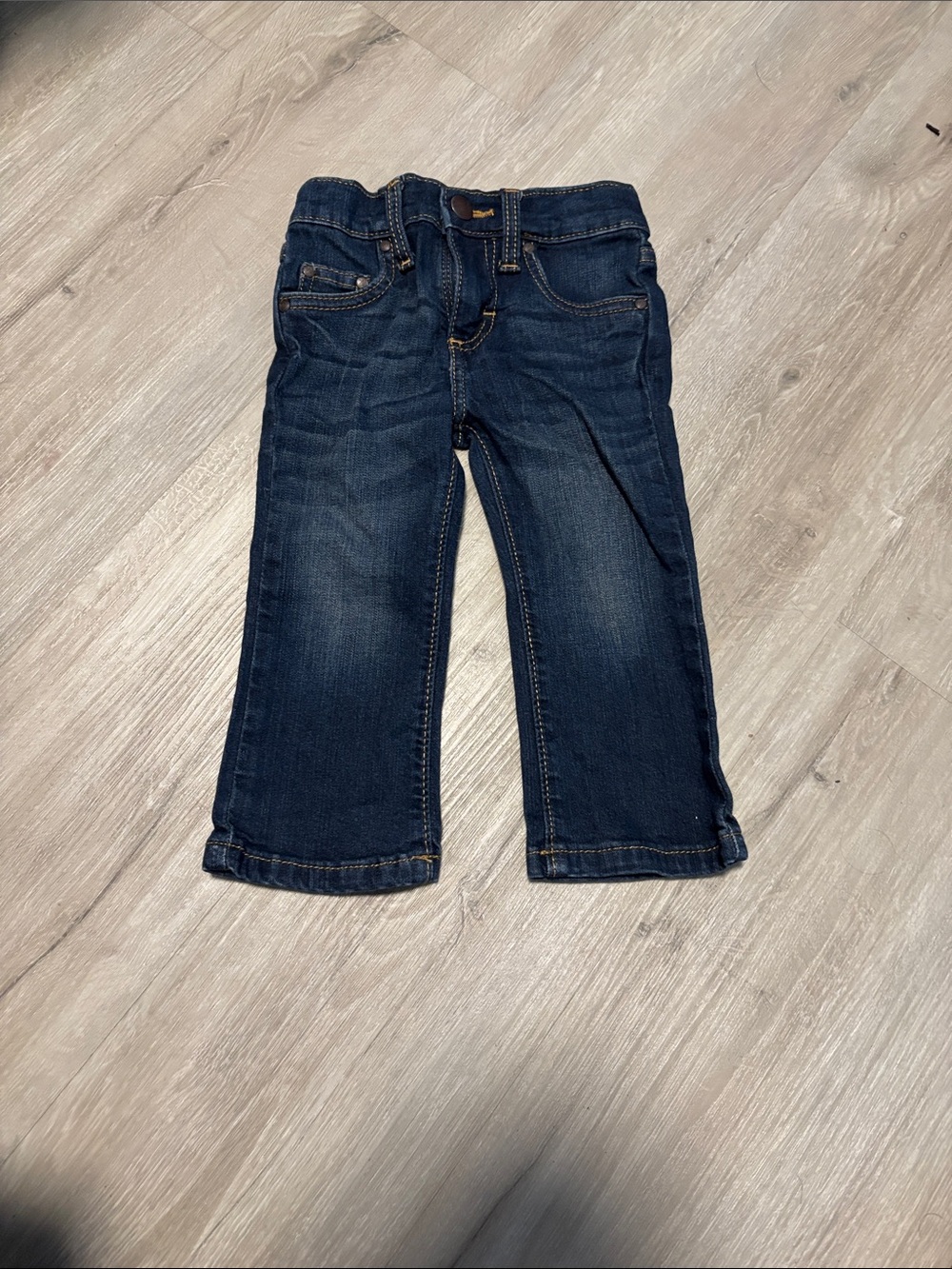 Wrangler Dark Blue Kids Denim Jeans